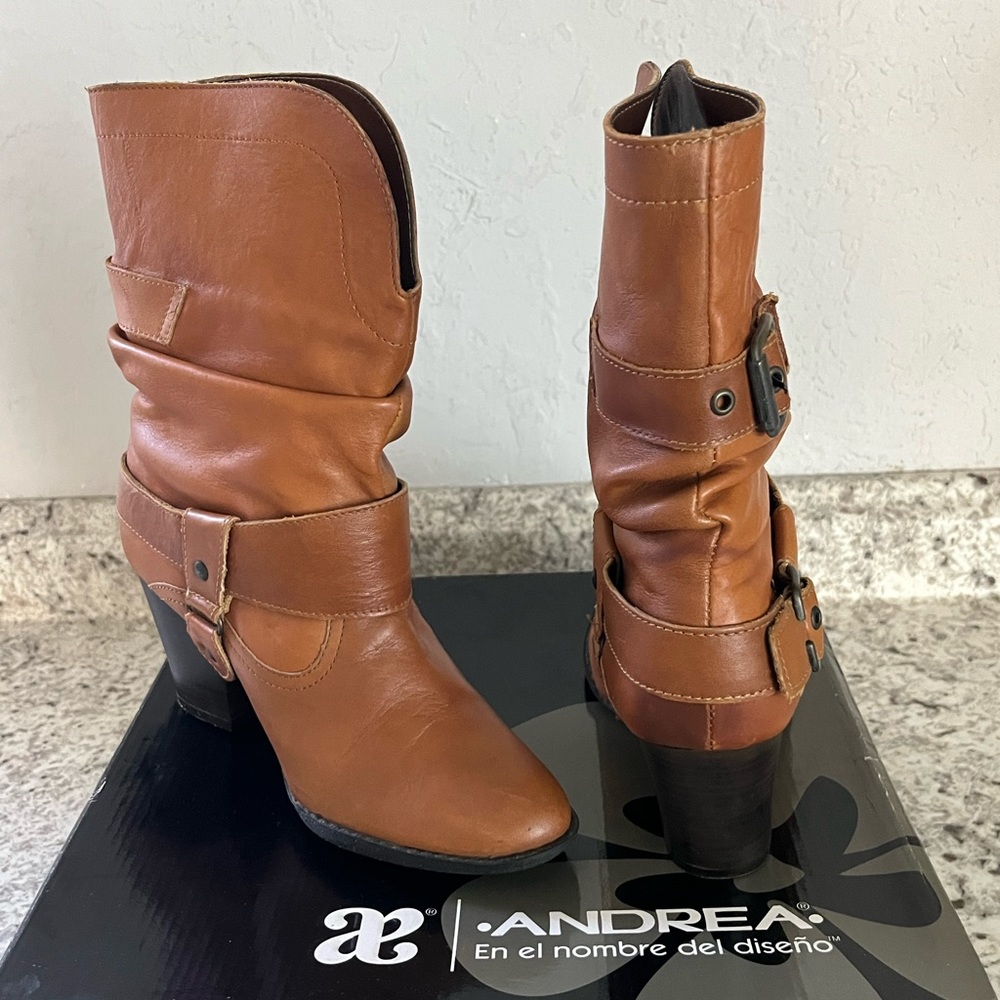 ANDREA 7.5 Women’s Leather Boots